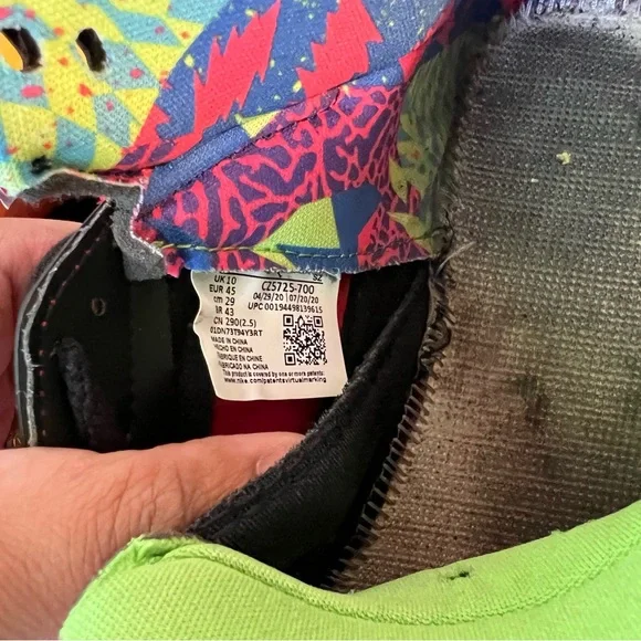 Jordan 5 Retro SE Solar Orange Sz 12 - Picture 6 of 6